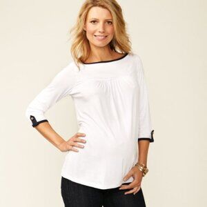 Maternal America Crochet Top Size Medum (8-10) NWT